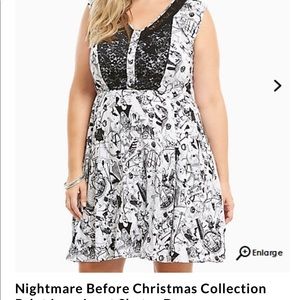 Nightmare Before Christmas Dress Size 0 Torrid